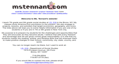 Desktop Screenshot of mstennant.com